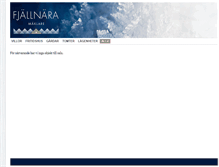 Tablet Screenshot of fjallnara.capitex.se
